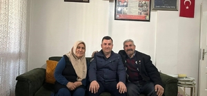 Jandarmadan şehit ve gazi ailelerine bayram ziyareti