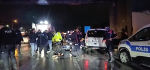 Şiddet uyguladığı kadını öldürüp, polise tabanca doğrultan şüpheli vurularak yakalandı