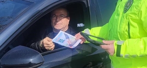 Karacasu’da bayramda trafik ekipleri sahada