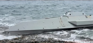 Ordu'da sahilde insansız deniz aracı bulundu