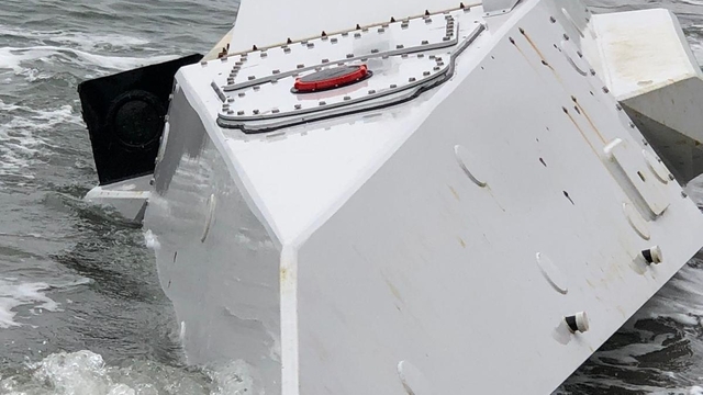 Ordu'da sahilde insansız deniz aracı bulundu (2)