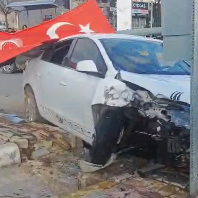 Erciş'te trafik kazası: 1 yaralı
