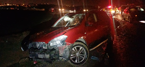 Çorum'da iki otomobil çarpıştı: 6 kişi yaralandı