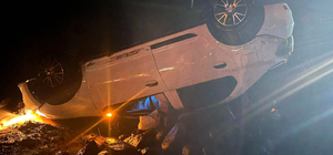 Şanlıurfa'da şarampole devrilen otomobildeki 6 kişi yaralandı