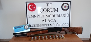 Çorum’da evinin penceresinden ateş açan şahıs polisleri harakete geçirdi