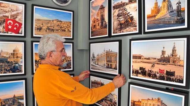 43 yıl Rus işgalinde kalan Kars'ın fotoğraflarına dijital dokunuş