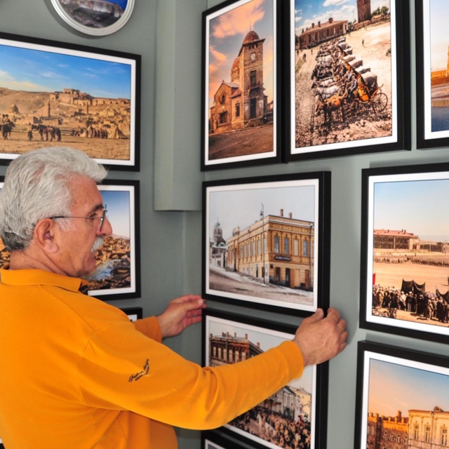 43 yıl Rus işgalinde kalan Kars'ın fotoğraflarına dijital dokunuş