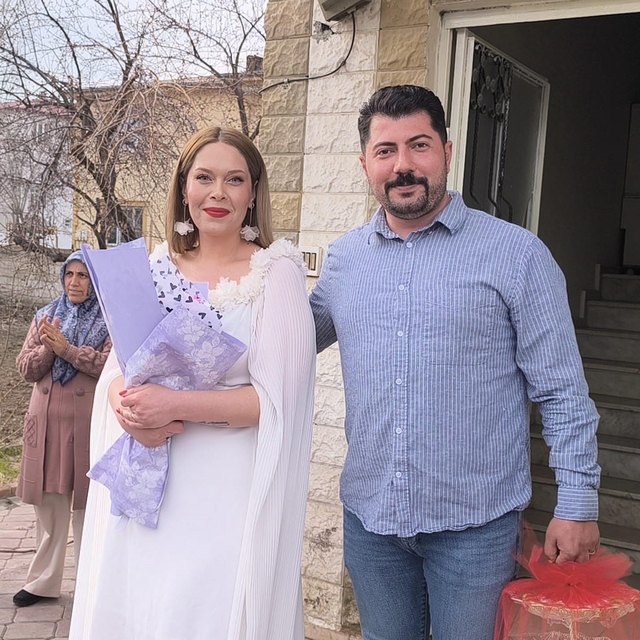 Iğdır'da Nevruz geleneği: Nişanlı kızlara 'honca' gönderildi