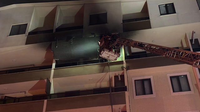 Nilüfer'de bir evde çıkan yangın söndürüldü