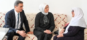 Vali Baruş’tan bayramda vefa ziyaretleri