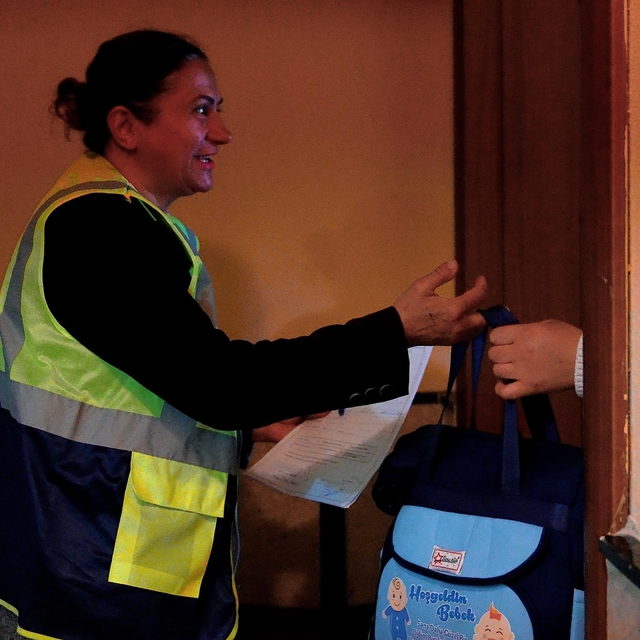 Didim'de minik kalplere sıcak karşılama