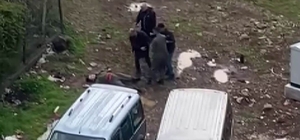 Diyarbakır'da bıçaklı kavga anı kameraya yansıdı