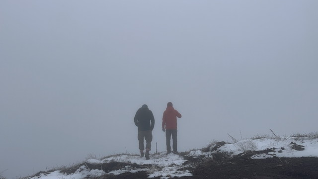 Bayram tatilinde kar yağışının tadını çıkardılar