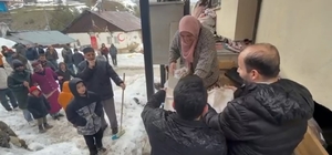 Sivas'ta 'saya' geleneği ile baharın gelişi kutlandı