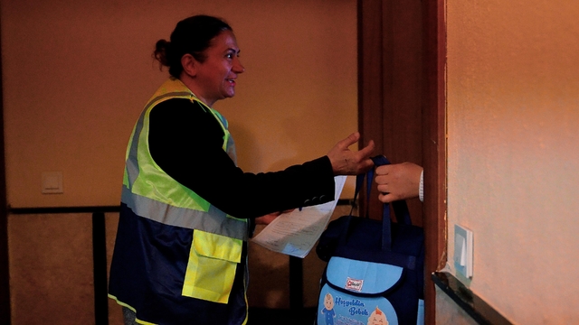 Didim'de minik kalplere sıcak karşılama