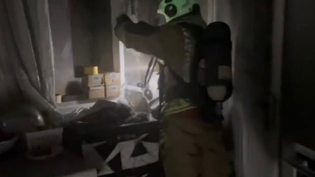 İskenderun'da ev yangını