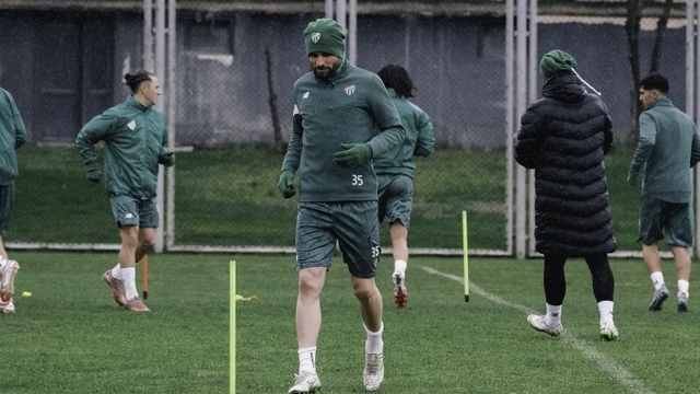 Bursaspor antrenman görüntüleri