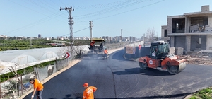 Mezitli’de sıcak asfalt atağı