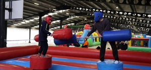 Kartepe'de çocuklar bayram etkinlikleriyle doyasıya eğlendi