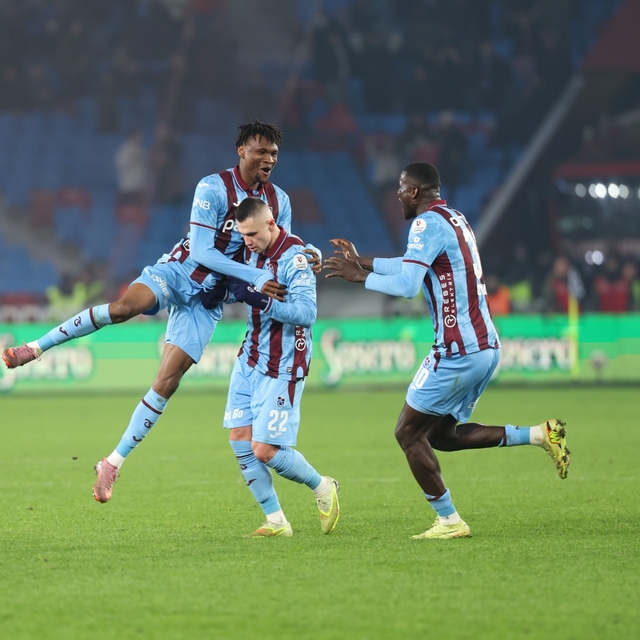Trabzonspor kritik maçları tek farkla çözdü