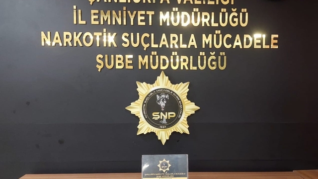 Şanlıurfa'da uyuşturucu operasyonu: 1 gözaltı