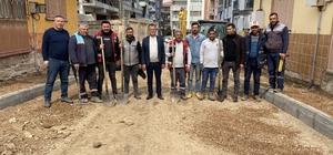 Alaşehir'de asfalt sezonu açıldı