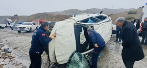 Bingöl'de trafik kazası : 4 yaralı