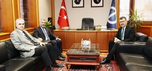 İTÜ Rektörü Mandal’dan Rektör Adıgüzel’e ziyaret