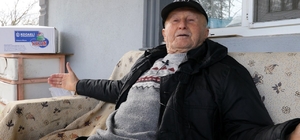 Yemek yapamayan 86 yaşındaki Necmettin dedenin imdadına "Gönül Kazan" yetişti