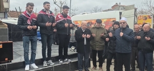 Kınalı kuzular dualarla askere uğurlandı