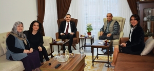 Kaymakam Odabaş'tan bayramda şehit ailelerine ziyaret