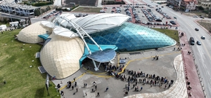 Selçuklu'nun sembol mekanları bayram tatilinde ziyaretçi akınına uğradı