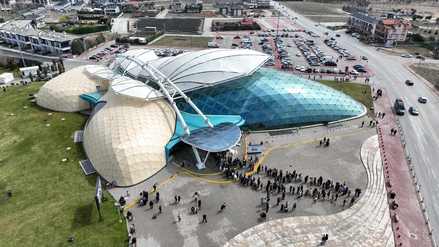 Selçuklu'nun sembol mekanları bayram tatilinde ziyaretçi akınına uğradı
