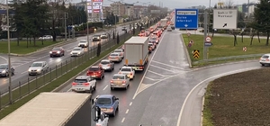 Bursa-Ankara kara yolunda bayram dönüşü yoğunluğu