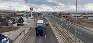 D100 karayolunda bayram dönüşü yoğunluğu