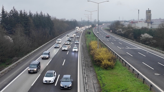 Anadolu Otoyolu'nun Düzce geçişinde dönüş yoğunluğu
