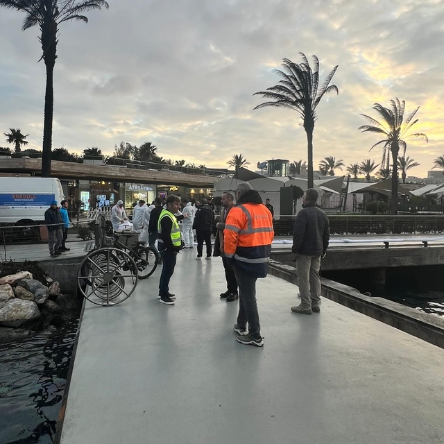 Marinada temizlik çalışmaları başladı