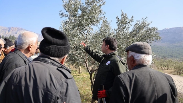 Bilecik'te üreticilere uygulamalı eğitim