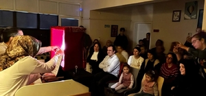 Bilecik'te özel ihtiyaçlı bireyler için Karagöz ve Hacivat gösterisi