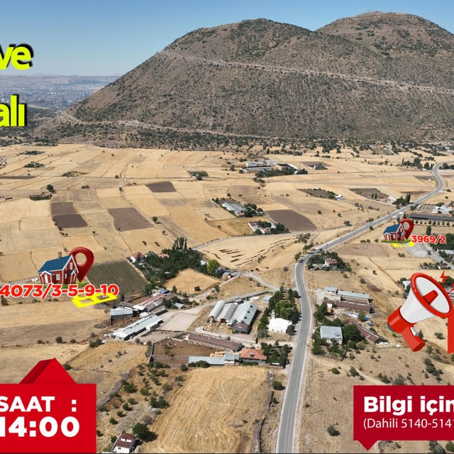 Talas'ın villa parseli fırsatında sona doğru