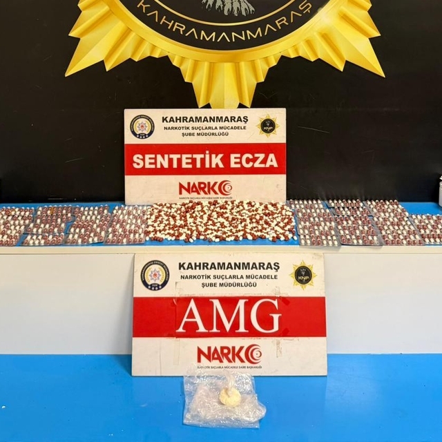 Kahramanmaraş'ta uyuşturucu operasyonu: 4 tutuklama