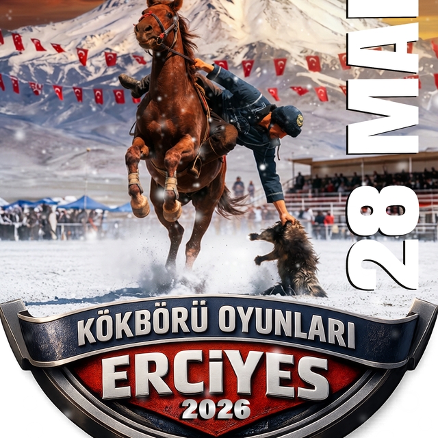 Büyükşehirden Erciyes'te 'Kökbörü Oyunları' iş birliği