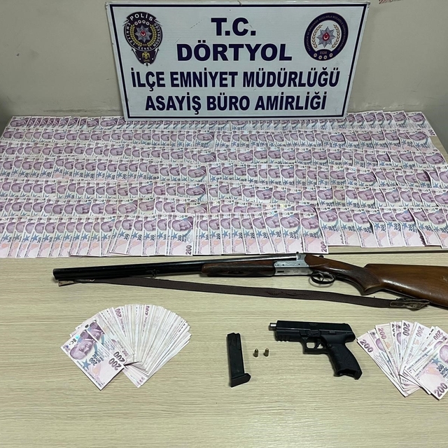 Dörtyol araçtan 100 bin lira para çalan şüpheli yakalandı