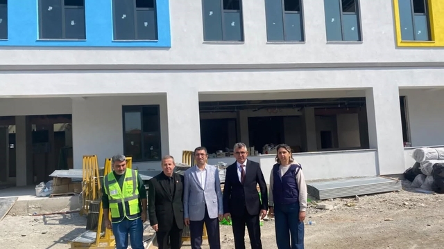 Söke'de eğitim yatırımları yerinde incelendi