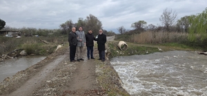 Kuruyan dere coştu, İznik Gölü’ne umut oldu
