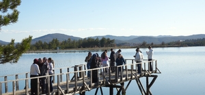 Üniversite öğrencileri Daday'ın tarihi mekanlarını ve turistik alanlarını gezdi