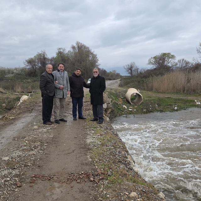 Kuruyan dere coştu, İznik Gölü'ne umut oldu