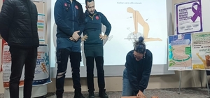 Buharkent’te ilk yardım ve sağlıklı yaşam eğitimleri verildi