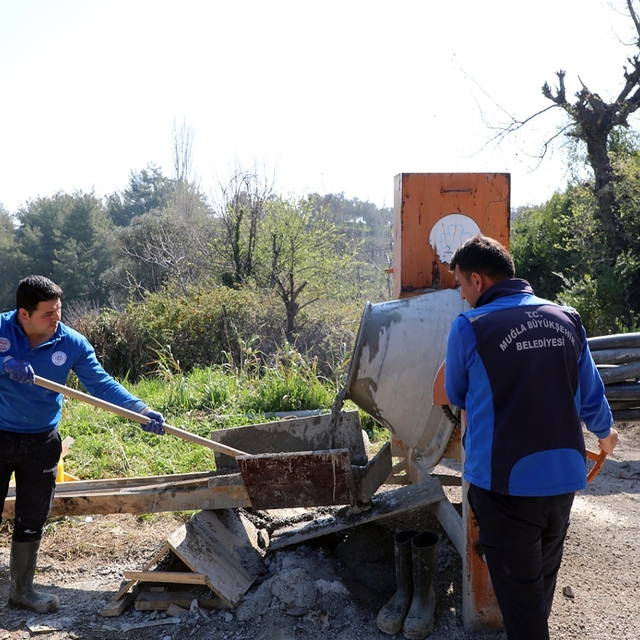 Üreticinin talebi üzerine sulama havuzu kapasitesi 30 tona çıkarıldı
