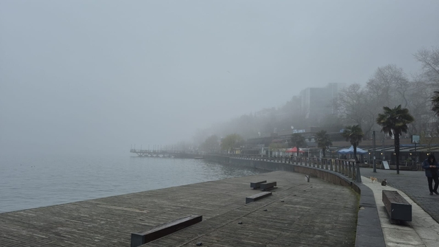Zonguldak'ta 5 gündür sis etkili oluyor
